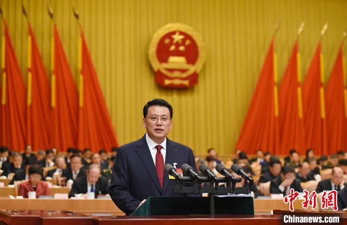     圖為浙江省十三屆人大三次會議現(xiàn)場?！〔虡s章　攝